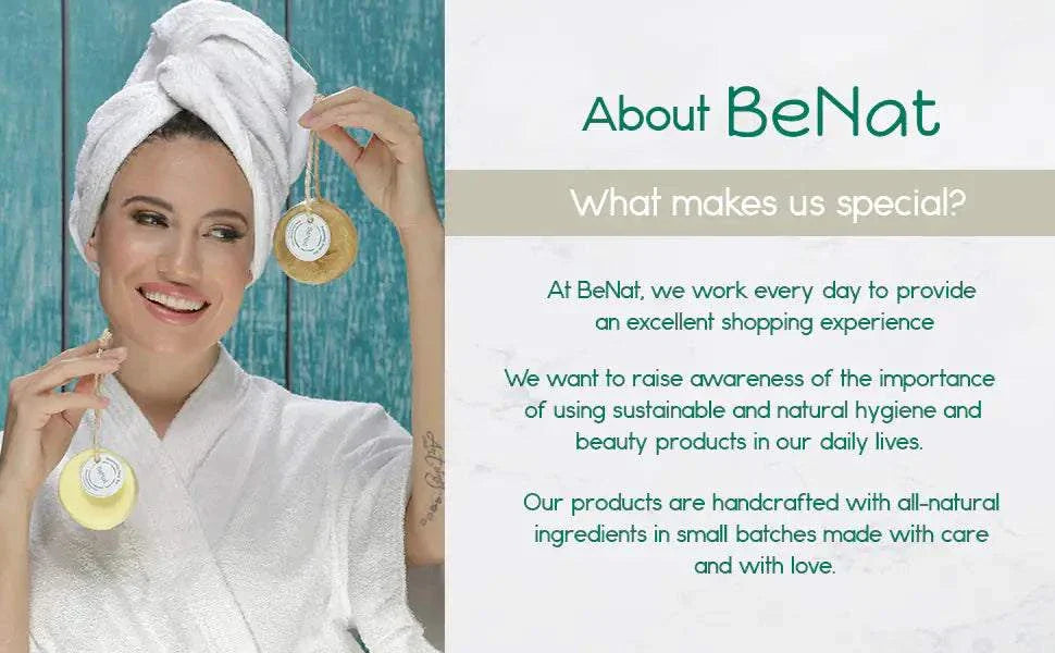 Pristine Soap Bar with green clay, bamboo, green tea, natural exfoliating loofah, and hanging cord for gentle cleansing and moisturizing.