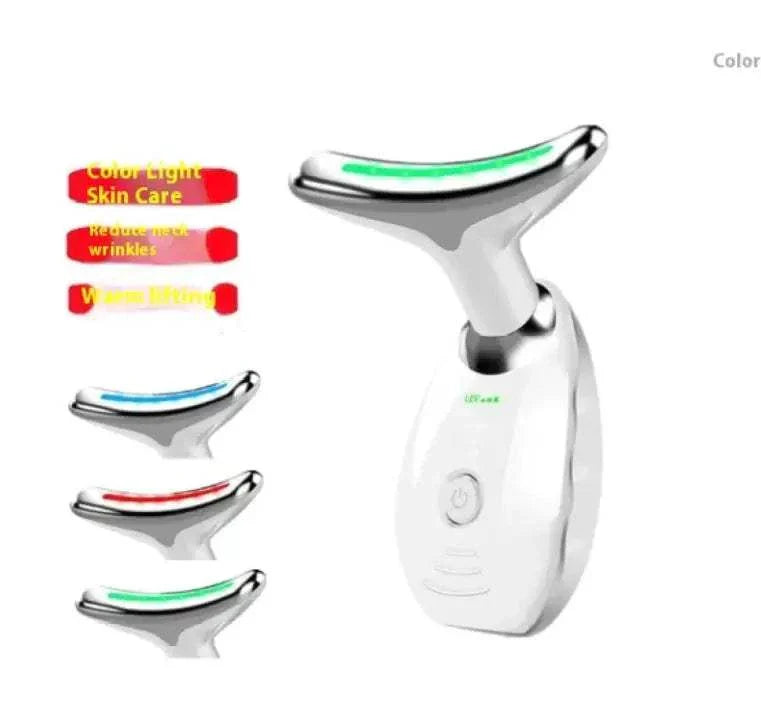 Neck Beauty Instrument with heat therapy and vibration for firming and reducing neck wrinkles