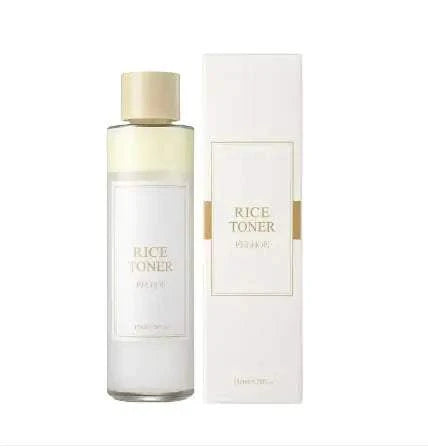 Rice Face Toner hydrating and brightening skincare bottle with packaging