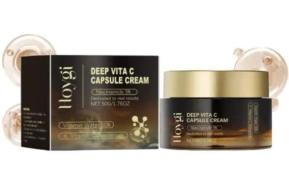 Vitamin C Facial Cream - Brightening Day Moisturizer for All Skin Types